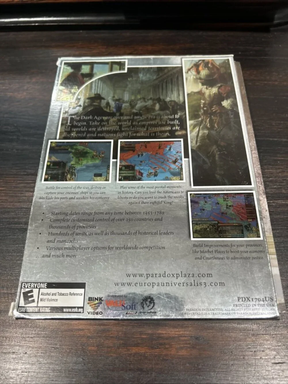 Europa Universalis III (PC CD ROM, 2007): The Grand Strategy Game